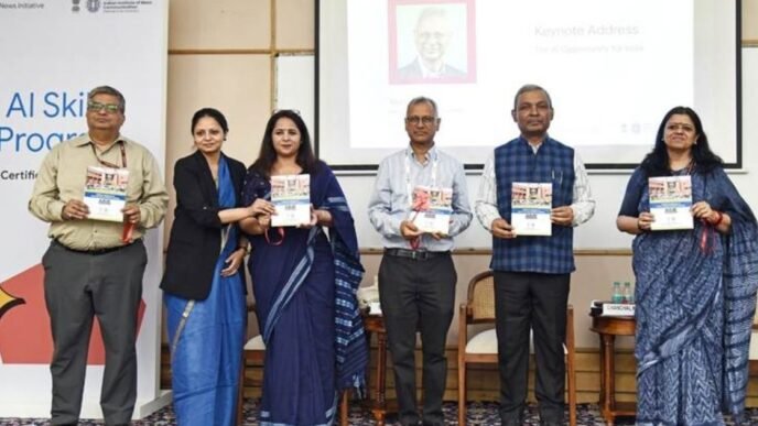 IIMC has launched the AIME Academy in New Delhi to strengthen AI capabilities in Indian media while training over 110 media professionals from 23 cities in responsible AI tools and newsroom practices.